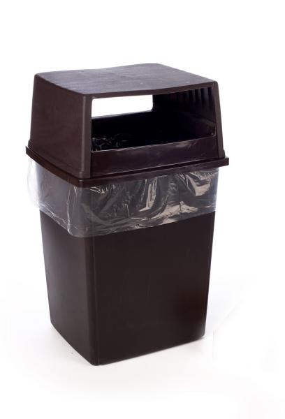 High Density Trash Can Liner - 38 x 60, 17 mic, White